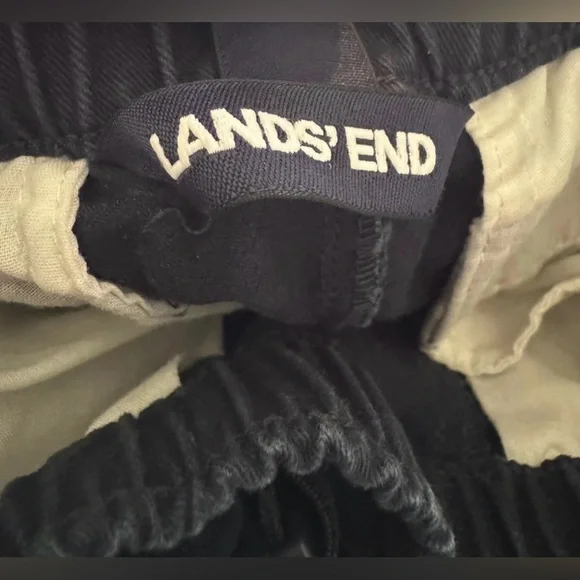 Lands’ End Navy Blue Pants, 5T - Picture 3 of 3